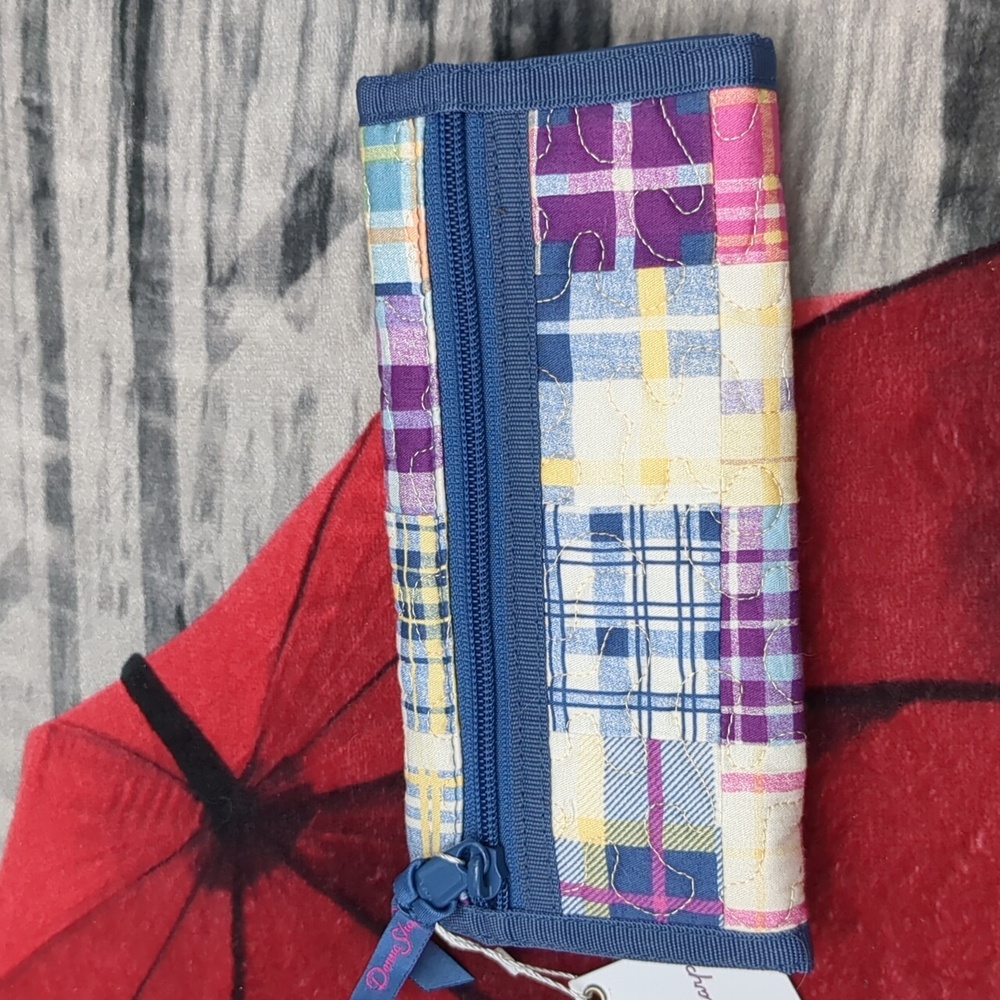 Donna Sharp Madras Wallet - Picture 5 of 8
